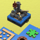 Illustration for article titled Navigate the iLegend of Zelda the Windwaker/i with this Lego map